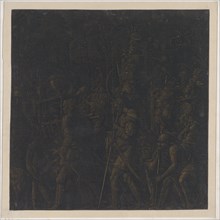 Sheet 8 from The Triumphs of Caesar, after Mantegna, 1599.