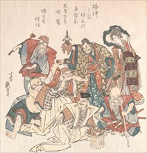 Seven Gods of Good Fortune, 1808-27.