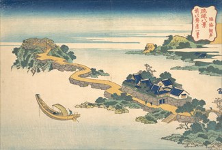 Sound of the Lake at Rinkai (Rinkai kosei), from the series Eight Views of the Ryukyu Islands (Ryukyu hakkei), ca. 1832.