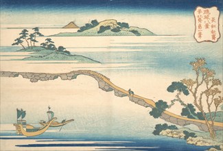 Autumn Sky at Choko (Choko shusei), from the series Eight Views of the Ryukyu Islands (Ryukyu hakkei), ca. 1832.