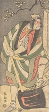 Ichikawa Ebizo (Danjuro V) in the Role of Mongaku Shonin Disguised as Yamagatsu from the Play Kin no Menuki Minamotoya Kakutsuba, 1781-1801.