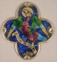 Plaque with the Eagle of Saint John, Catalan, 14th century.