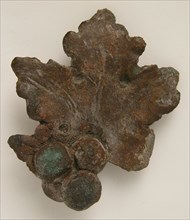 Grapes and Grape Leaf, Coptic, 3rd century.