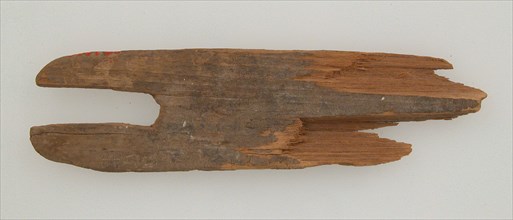 Fragment of a Shuttle or Bobbin, Coptic, 580-640.