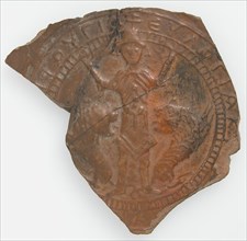 Pilgrim's Plaque, Coptic, 4th-7th century.