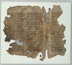 Manuscript Leaves Fragment, Coptic, 4th-7th century.