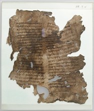 Manuscript Leaf Fragment, Coptic, 4th-7th century.
