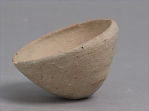 Footless Cup or Lid, Coptic, 4th-7th century.