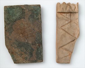 Wood Fragments, Coptic, 4th-7th century.