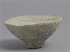 Footless Cup or Lid, Coptic, 4th-7th century.