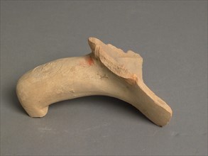 Fragment of a Pot Handle, Coptic, 4th-7th century.