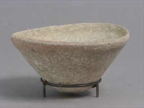 Footless Cup or Lid, Coptic, 4th-7th century.