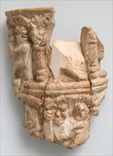Ivory Fragment with Figures, Coptic, 4th-7th century.