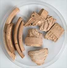 Ivory Fragments, Coptic, 4th-7th century.