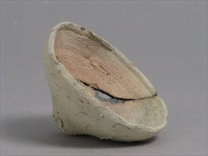 Footless Cup or Lid, Coptic, 4th-7th century.