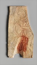 Plaque from a Casket with a Dancing Woman, Coptic, 4th-5th century.