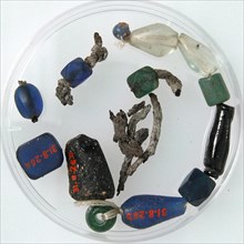 Beads and String Fragments, Coptic, 4th century.