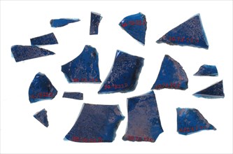 Glass Fragment, European, 13th-14th century (?).