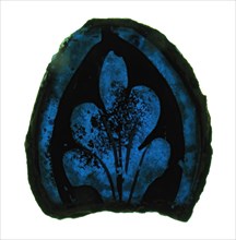 Glass Fragment, European, 13th century.