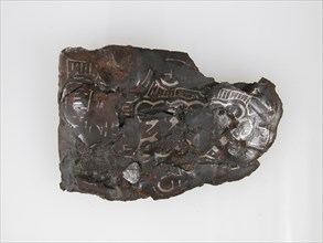 Counter Plate of a Belt Buckle, Frankish, 7th century.