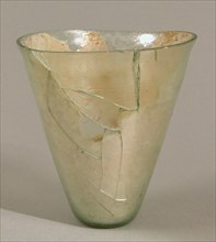 Conical Glass Beaker, Frankish, 4th-5th century.