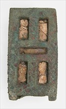 Rectangular Plaque, Frankish, middle of 6th century.