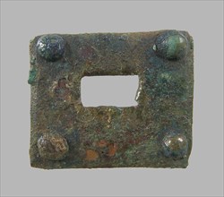 Rectangular Plaque, Frankish, middle of the 6th century.