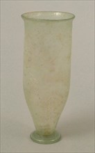 Footed Glass Beaker, Frankish, 375-425.