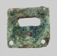 Plaque, Frankish, middle of 6th century.