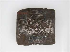 Backplate of a Belt Buckle, Frankish, 6th-7th century.