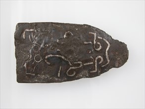 Counter Plate of a Belt Buckle, Frankish, 7th century.