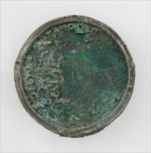 Bracteate, Frankish, 6th-7th century.