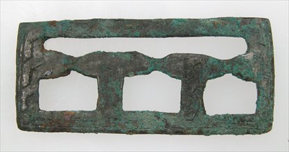 Openwork Plaque, Frankish, middle of 6th century.