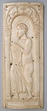 Ivory Plaque with Saint Paul (?), Frankish, 5th-6th century.