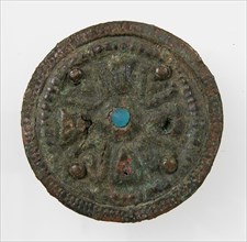 Disk Brooch, Frankish, late 6th-early 7th century (?).
