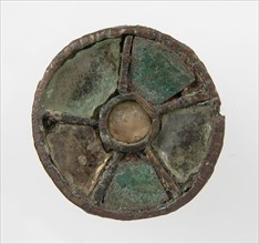 Disk Brooch, Frankish, 6th century.