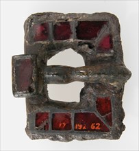 Flat Rectangular Buckle, Frankish, end of the 5th-early 6th century.