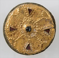 Disk Brooch, Frankish, ca. 550-650.
