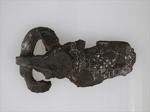 Belt Buckle Fragment, Frankish, 4th-7th century.