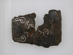 Belt Plate Fragment, Frankish, 4th-7th century.