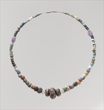 Beads from a Necklace, Frankish, 6th-7th century.