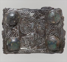 Back Plate from a Belt Buckle, Frankish, 675-725.