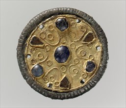 Disk Brooch, Frankish, ca. 500-600.