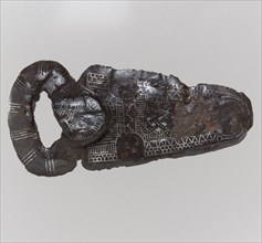 Belt Buckle, Frankish, late 6th-early 7th century.