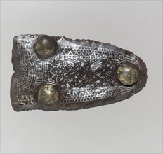 Counter Plate of a Belt Buckle, Frankish, late 6th-early 7th century.