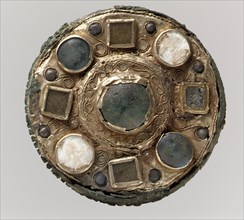 Disk Brooch, Frankish, 7th century.