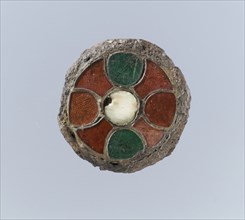 Disk Brooch, Frankish, first half of the 6th century.