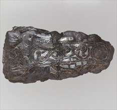Counter Plate of a Belt Buckle, Frankish, last quarter 7th century.