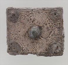 Backplate of a Belt Buckle, Frankish, 6th-7th century.