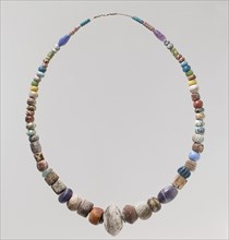 Beads from a Necklace, Frankish, 500-600.